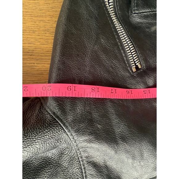 Vintage 90's Vera Pelle Motorcycle Suede Leather Jacket Size S Made in Italy - Picture 6 of 12